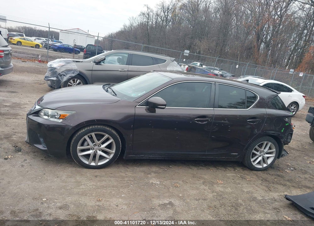 2014 LEXUS CT 200H VIN: JTHKD5BH1E2182248