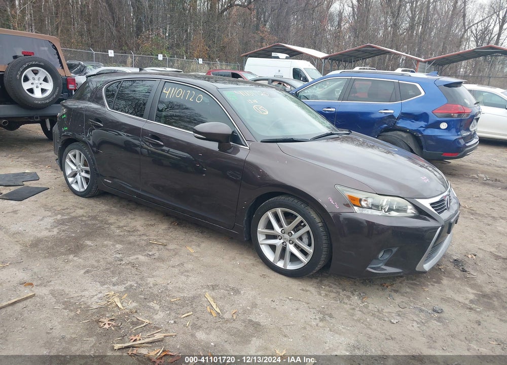 2014 LEXUS CT 200H VIN: JTHKD5BH1E2182248
