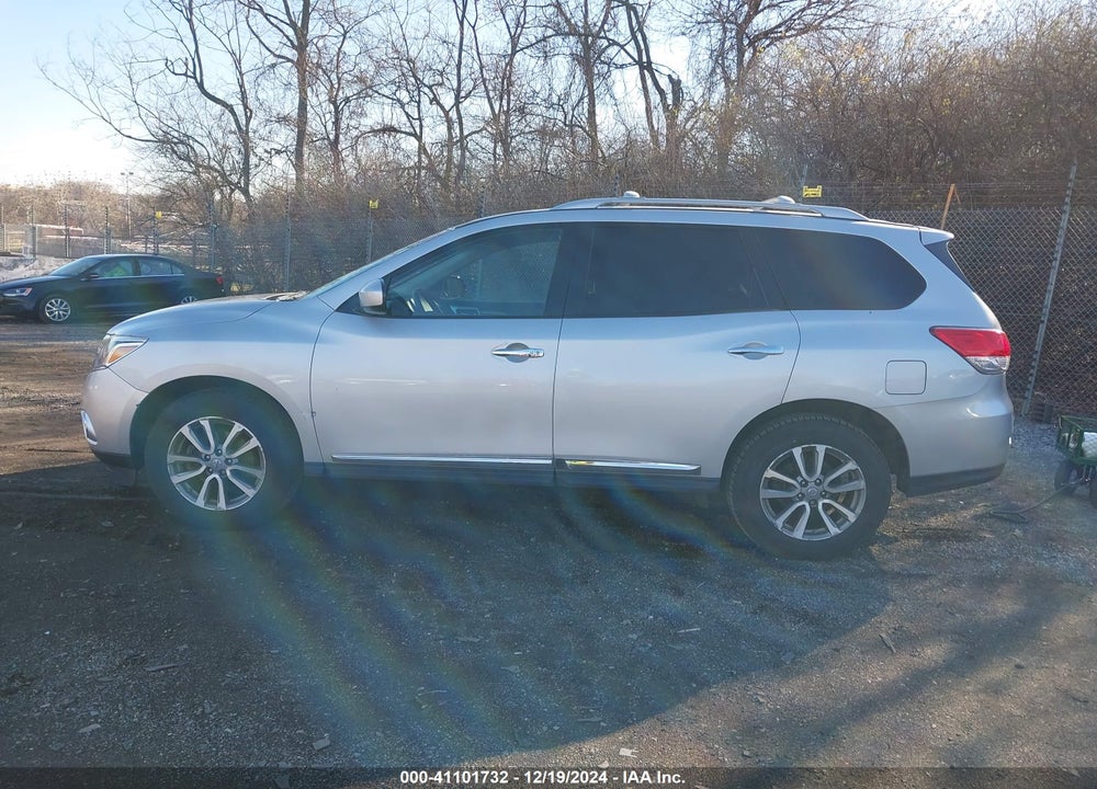 2013 NISSAN PATHFINDER S/SV/SL/PLATINUM VIN: 5N1AR2MM7DC613980