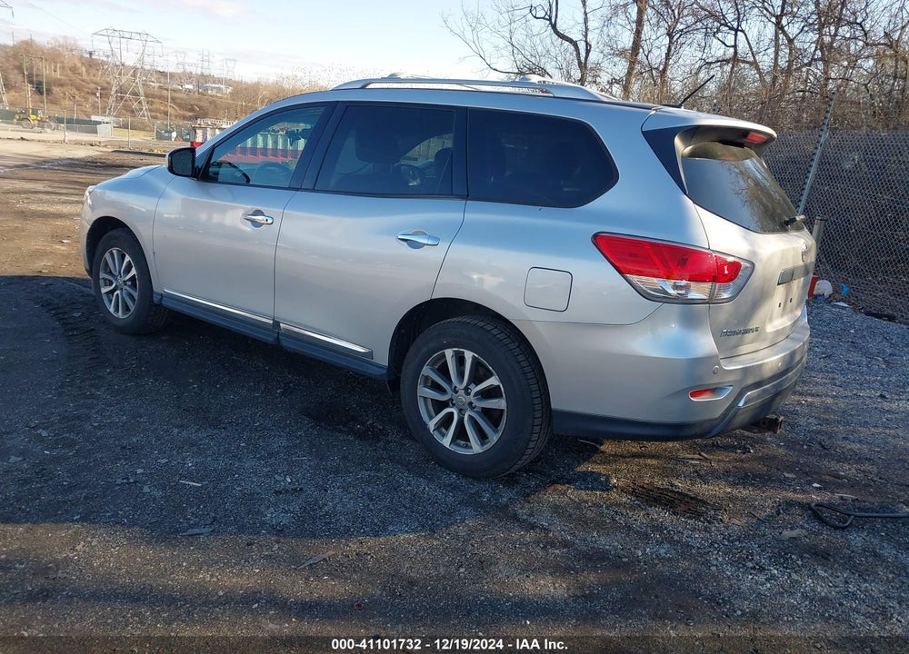 2013 NISSAN PATHFINDER S/SV/SL/PLATINUM VIN: 5N1AR2MM7DC613980