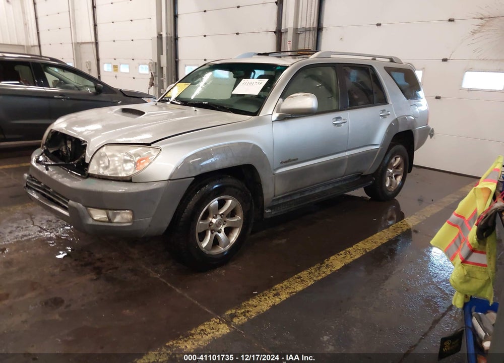 2003 TOYOTA 4RUNNER SR5 SPORT V8 VIN: JTEZT14R730005886