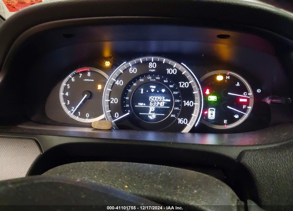 2013 HONDA ACCORD LX VIN: 1HGCR2F3XDA143796
