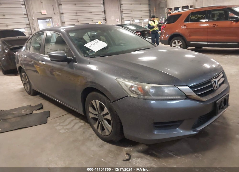 2013 HONDA ACCORD LX VIN: 1HGCR2F3XDA143796