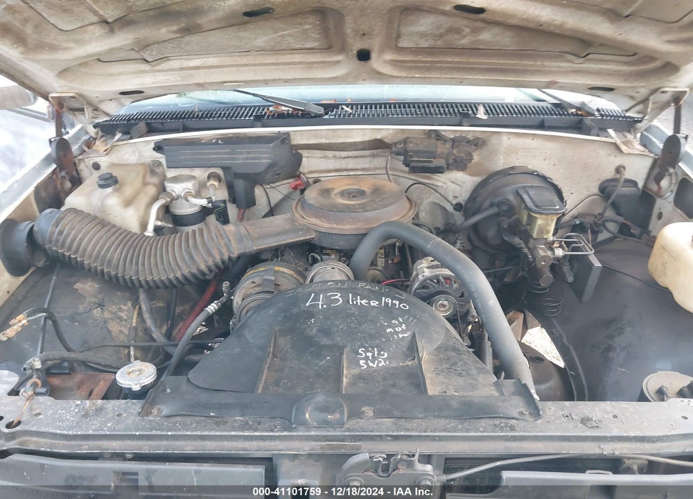1990 CHEVROLET GMT-400 C1500 VIN: 1GCDC14Z0LZ194049