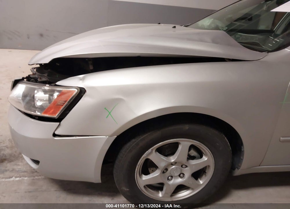 2008 HYUNDAI SONATA GLS VIN: 5NPET46C78H367580