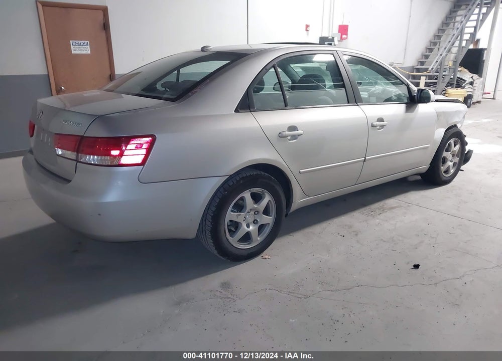 2008 HYUNDAI SONATA GLS VIN: 5NPET46C78H367580