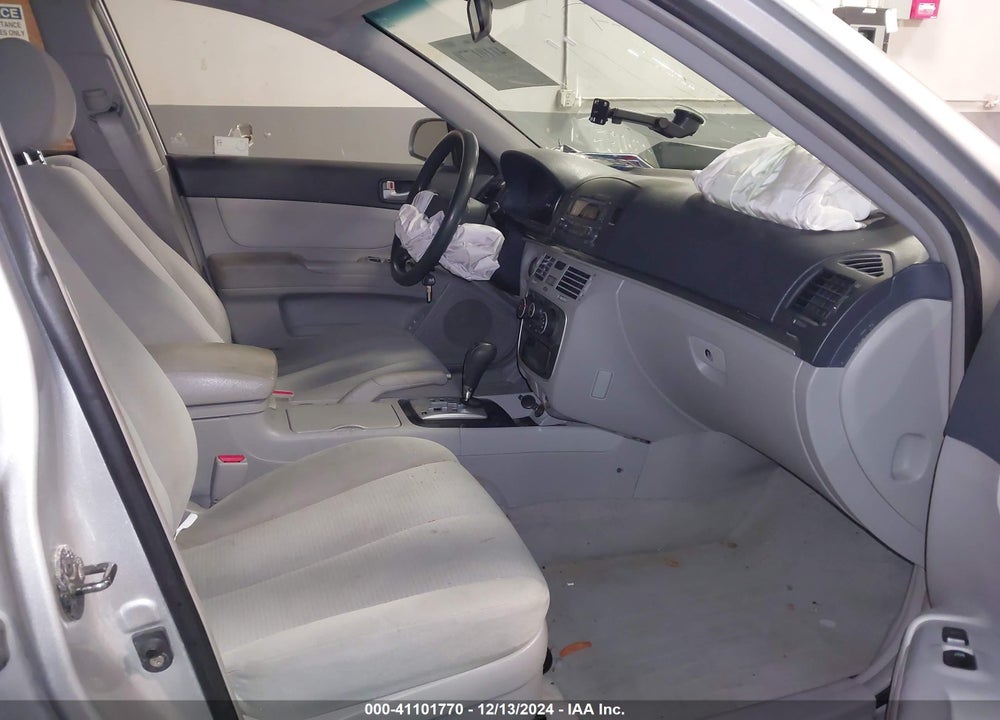 2008 HYUNDAI SONATA GLS VIN: 5NPET46C78H367580