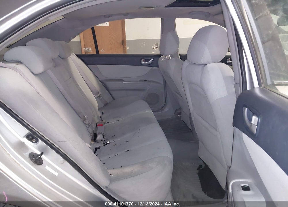 2008 HYUNDAI SONATA GLS VIN: 5NPET46C78H367580