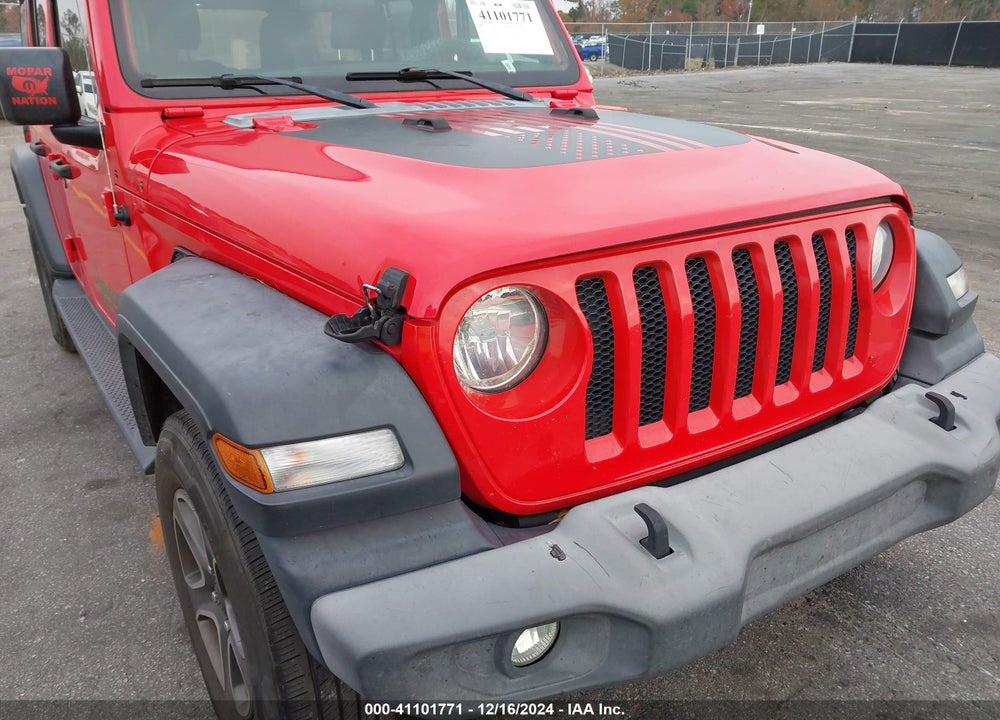 2018 JEEP WRANGLER UNLIMITED SPORT S 4X4 VIN: 1C4HJXDN5JW283394