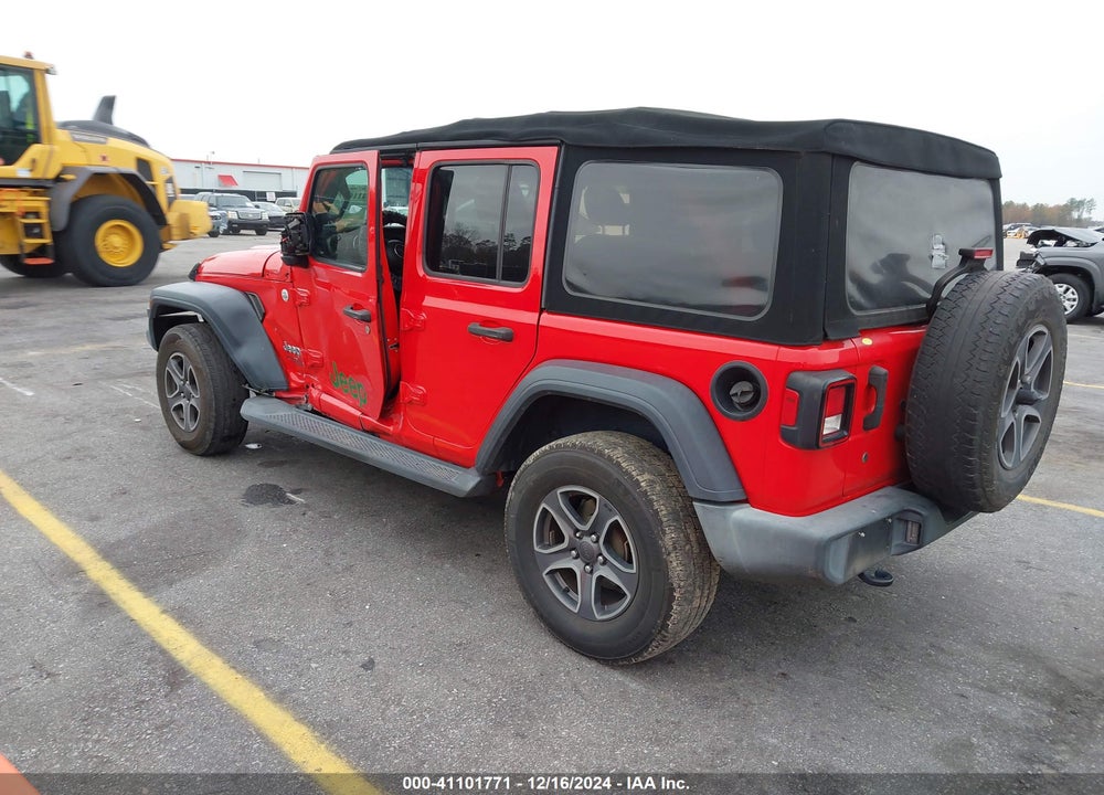 2018 JEEP WRANGLER UNLIMITED SPORT S 4X4 VIN: 1C4HJXDN5JW283394