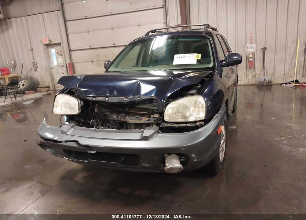 2004 HYUNDAI SANTA FE GLS VIN: KM8SC73D64U852113