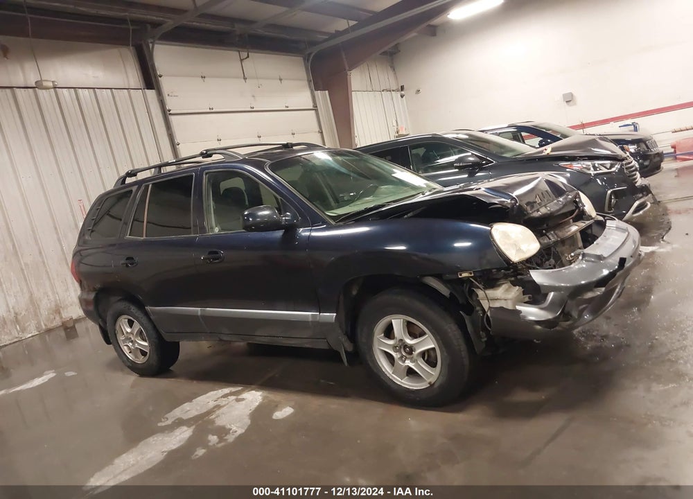 2004 HYUNDAI SANTA FE GLS VIN: KM8SC73D64U852113