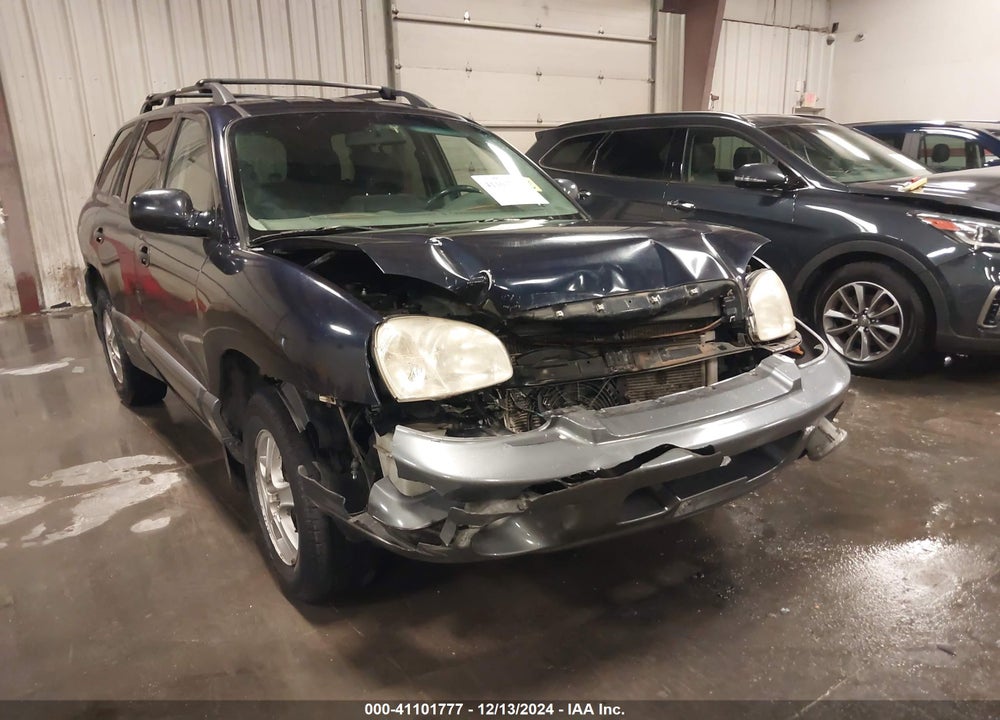 2004 HYUNDAI SANTA FE GLS VIN: KM8SC73D64U852113