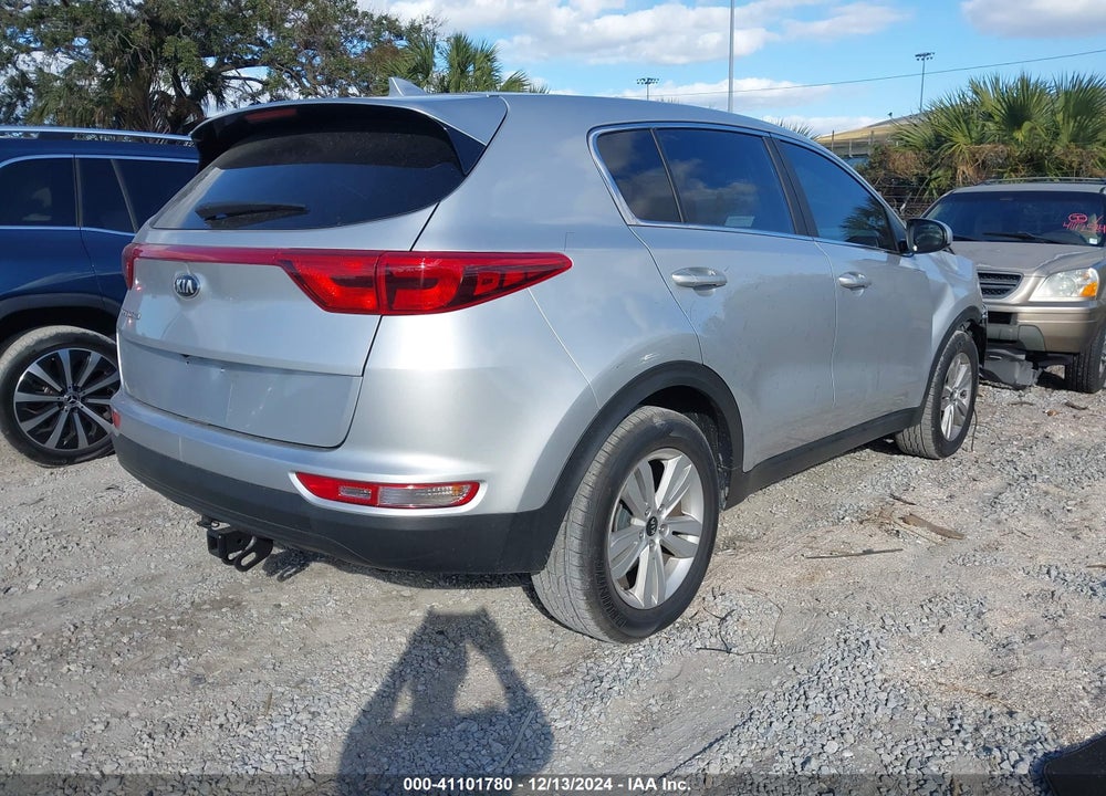 2017 KIA SPORTAGE LX VIN: KNDPM3AC9H7156859