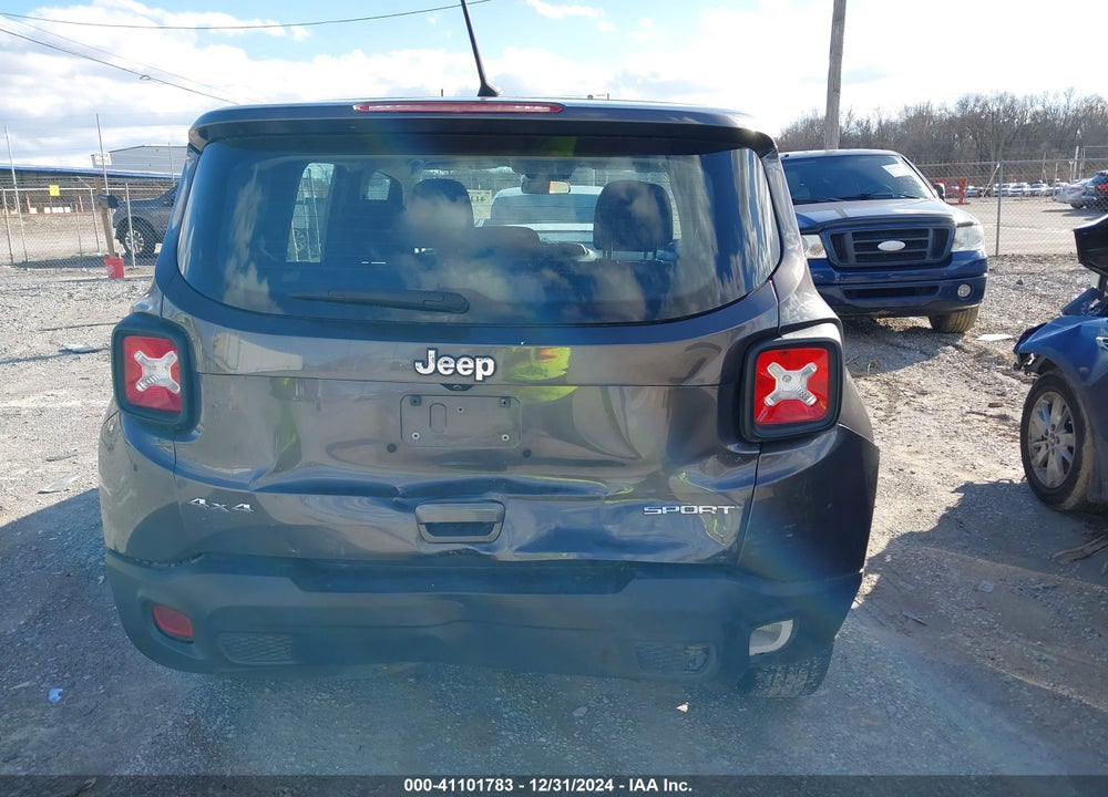 2019 JEEP RENEGADE SPORT 4X4 VIN: ZACNJBAB8KPJ98075