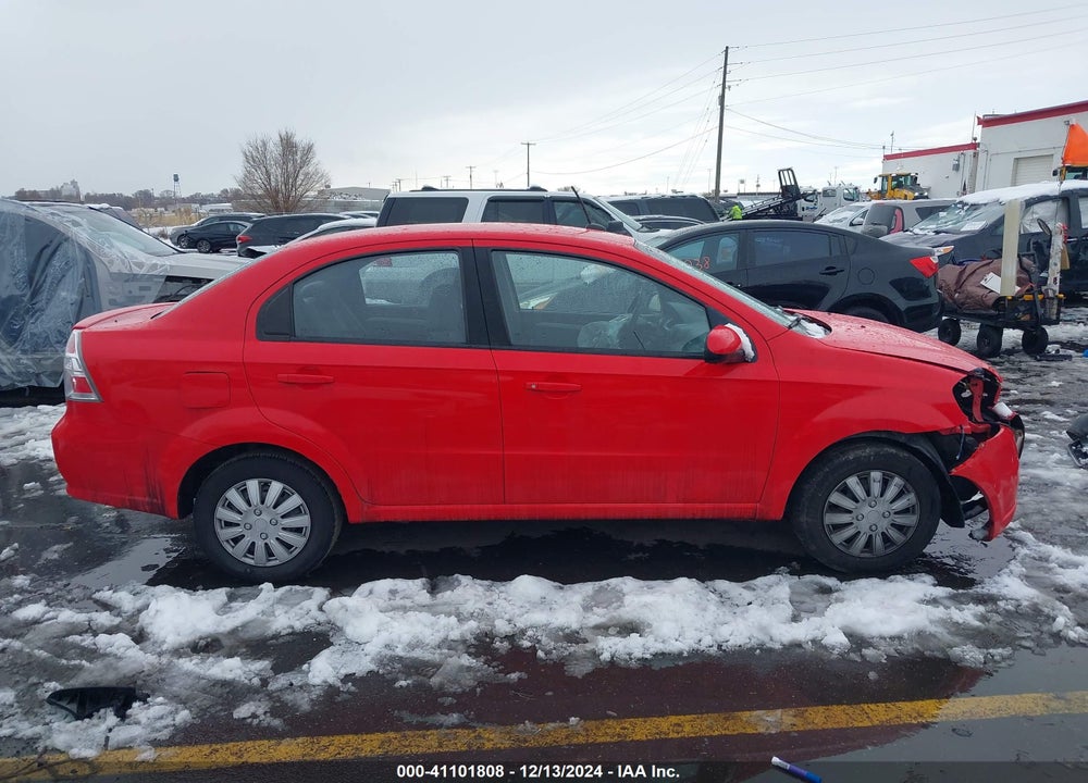 2010 CHEVROLET AVEO LT VIN: KL1TD5DE5AB113749