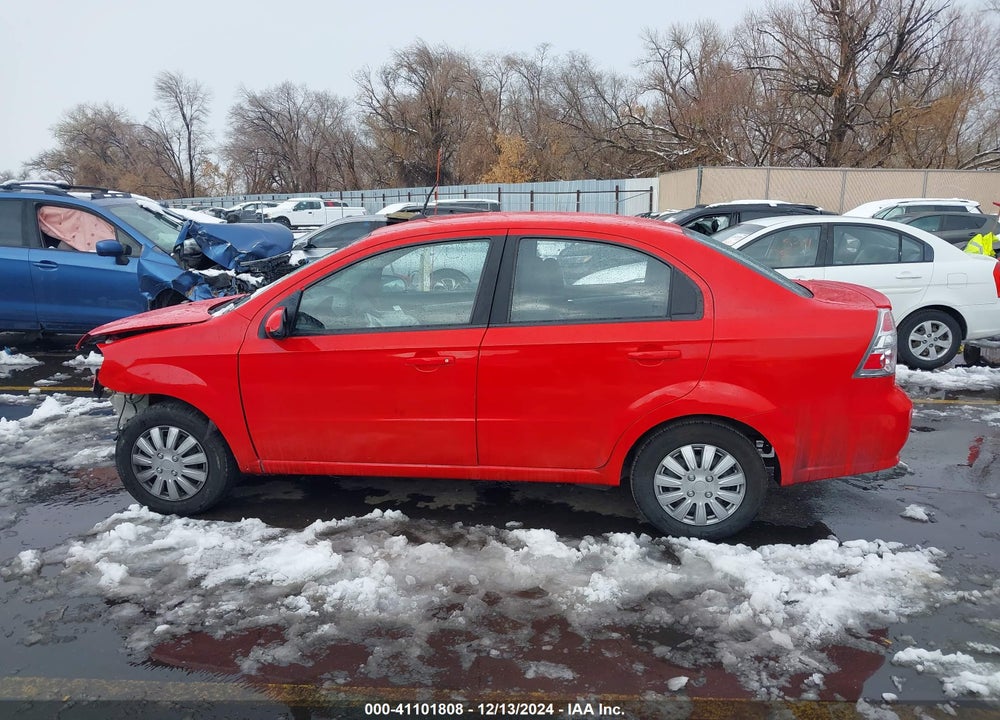 2010 CHEVROLET AVEO LT VIN: KL1TD5DE5AB113749