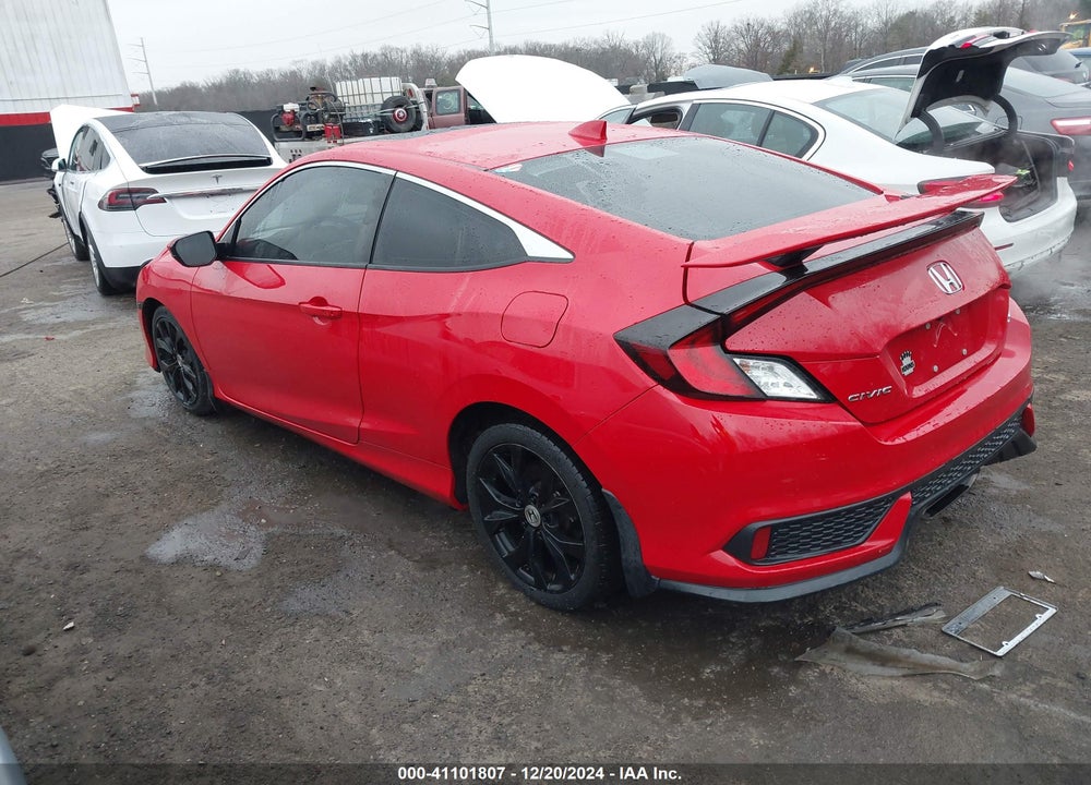 2017 HONDA CIVIC VIN: 2HGFC3A55HH753593