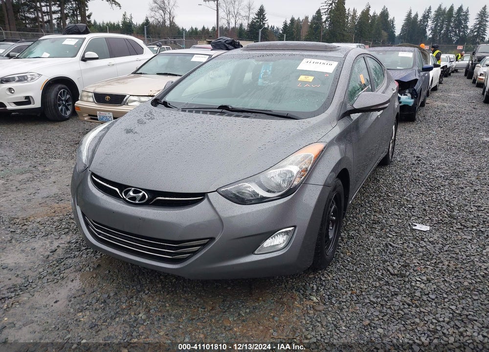 2013 HYUNDAI ELANTRA VIN: 5NPDH4AE3DH208507
