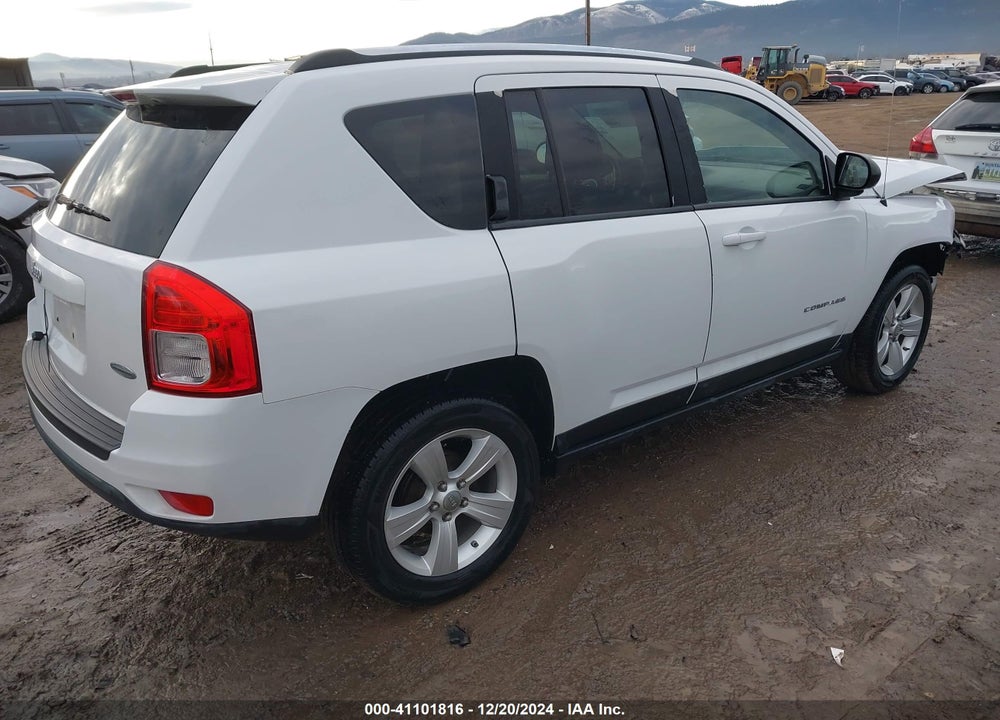 2012 JEEP COMPASS LATITUDE VIN: 1C4NJCEB4CD530631