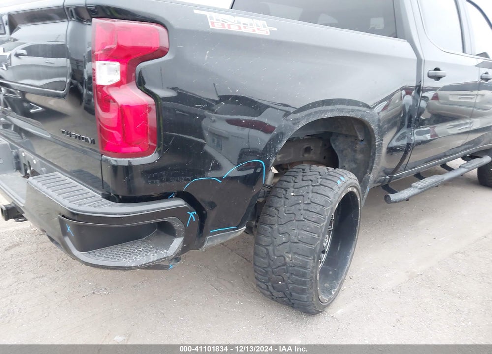 2021 CHEVROLET SILVERADO 1500 4WD SHORT BED CUSTOM TRAIL BOSS VIN: 3GCPYCEF1MG482744