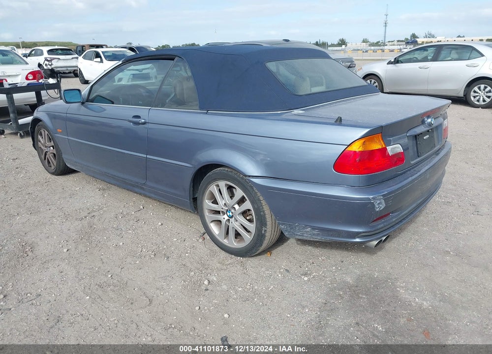 2001 BMW 330CI VIN: WBABS53491JU82684