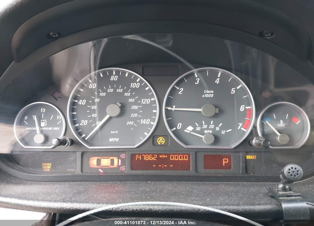 2001 BMW 330CI VIN: WBABS53491JU82684