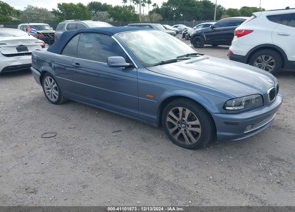 2001 BMW 330CI VIN: WBABS53491JU82684