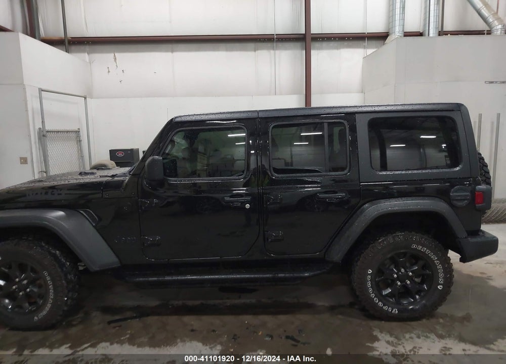 2021 JEEP WRANGLER UNLIMITED WILLYS 4X4 VIN: 1C4HJXDM0MW600932