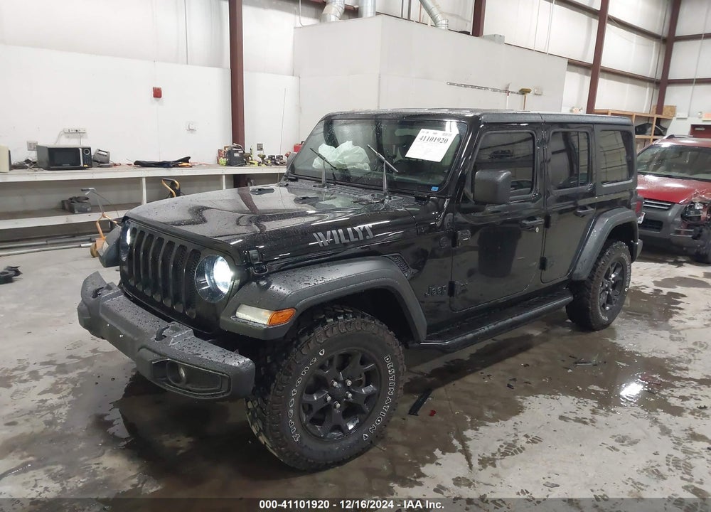 2021 JEEP WRANGLER UNLIMITED WILLYS 4X4 VIN: 1C4HJXDM0MW600932