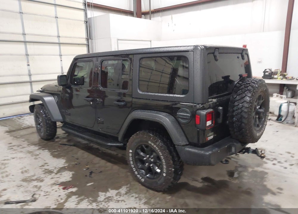 2021 JEEP WRANGLER UNLIMITED WILLYS 4X4 VIN: 1C4HJXDM0MW600932