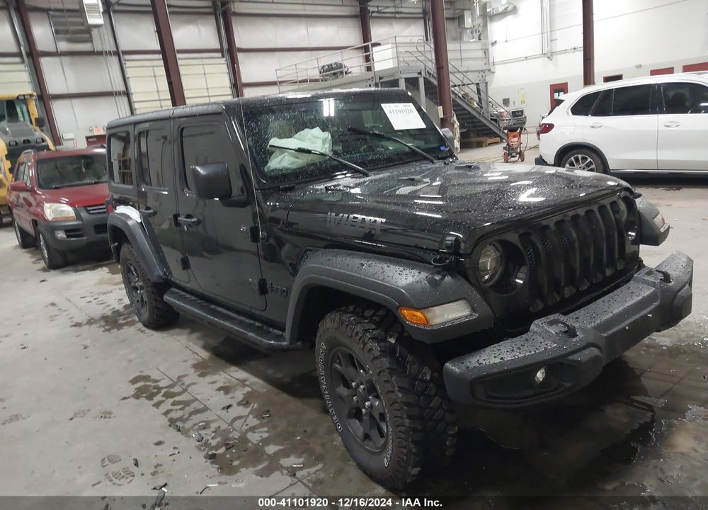 2021 JEEP WRANGLER UNLIMITED WILLYS 4X4 VIN: 1C4HJXDM0MW600932