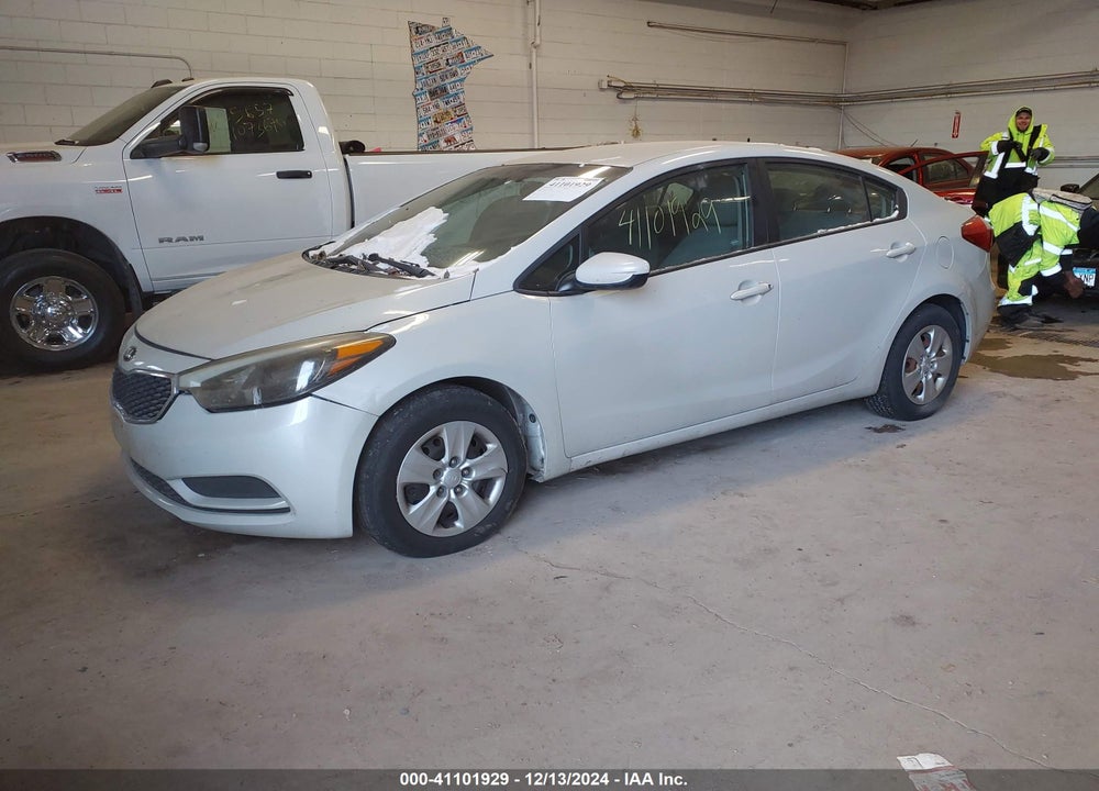 2014 KIA FORTE LX VIN: KNAFK4A68E5188627
