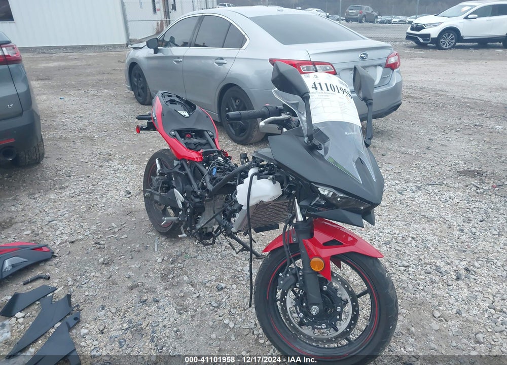 2024 KAWASAKI EX500 A/B VIN: ML5EXGJ16RDA09208