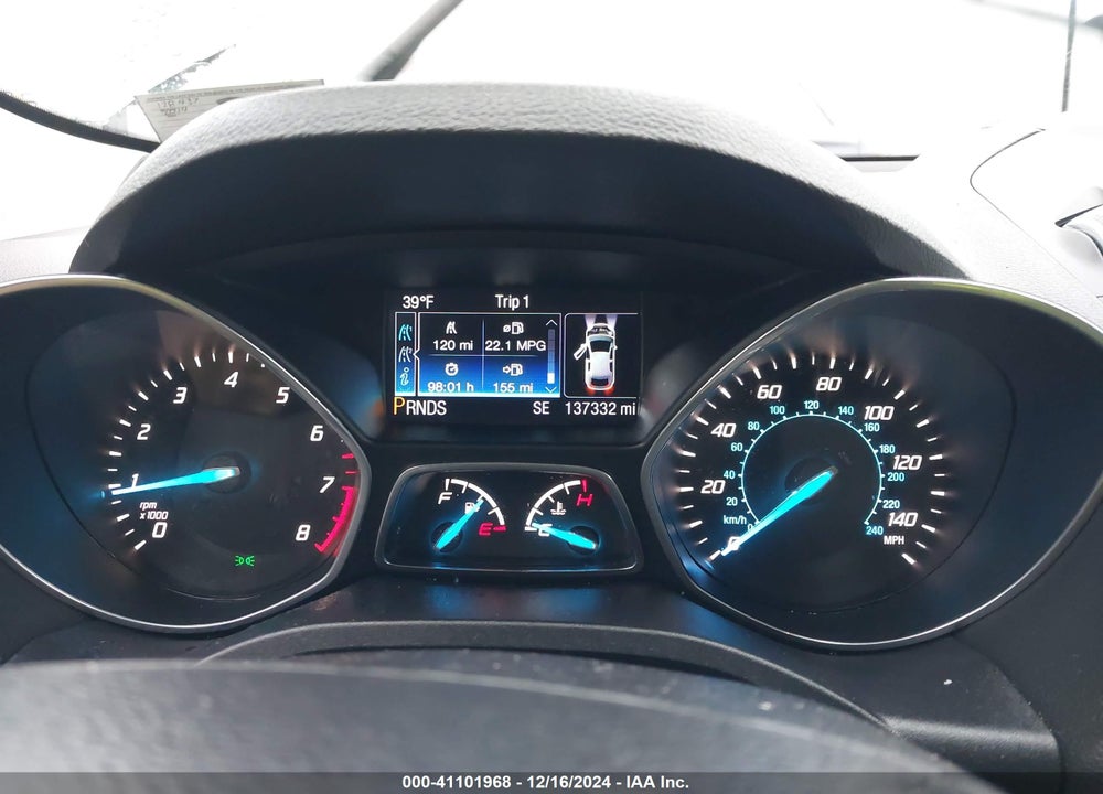 2014 FORD ESCAPE SE VIN: 1FMCU9G9XEUA12209
