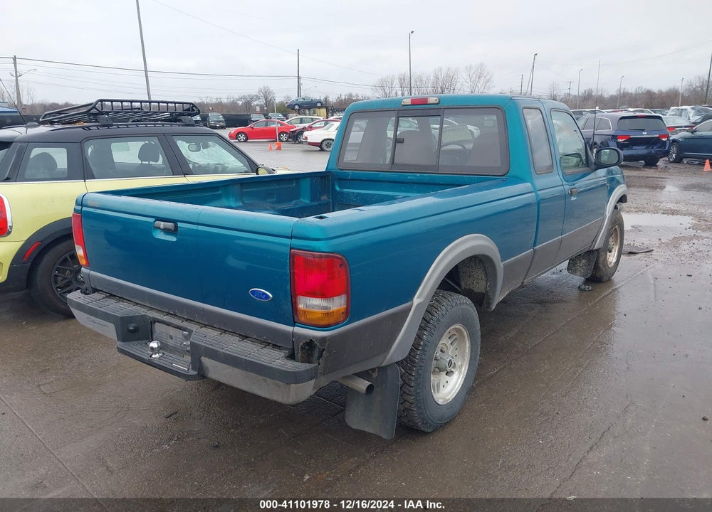1993 FORD RANGER SUPER CAB VIN: 1FTCR15X4PPA76482
