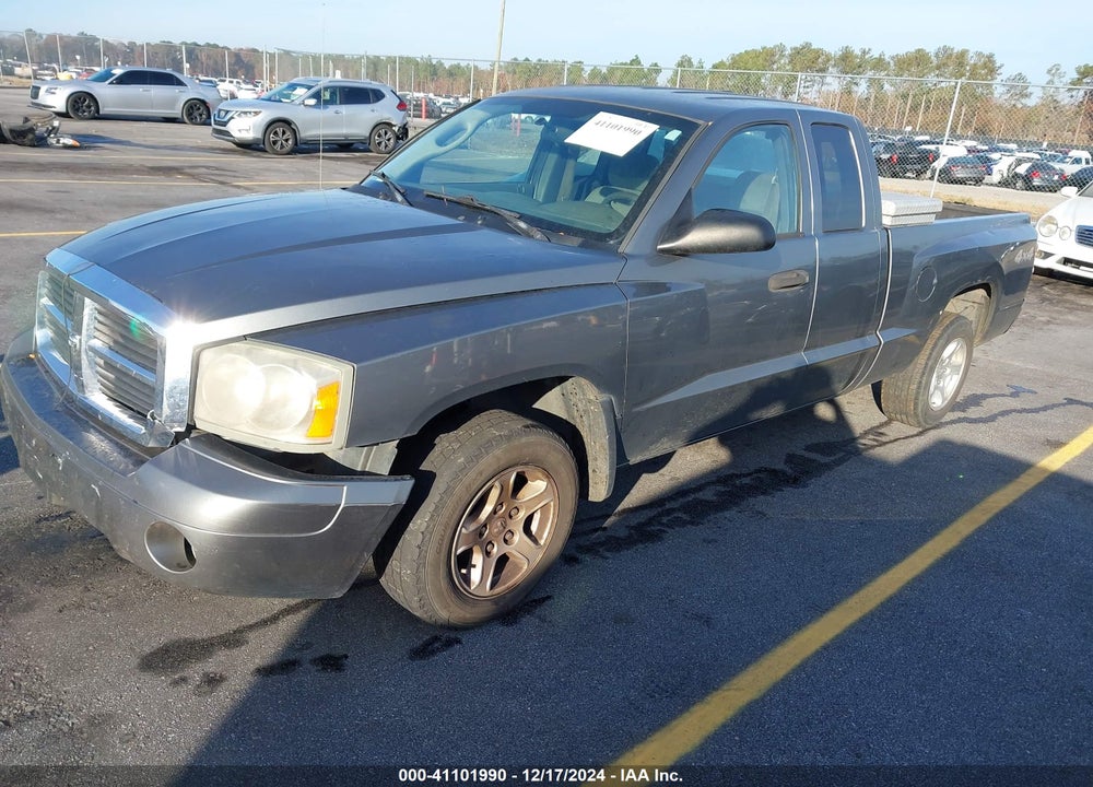 2007 DODGE DAKOTA SLT VIN: 1D7HW42K97S151561