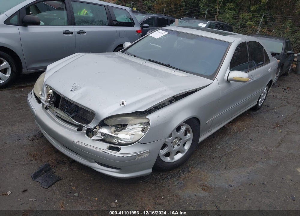 2002 MERCEDES-BENZ S 430 VIN: WDBNG70J72A286718