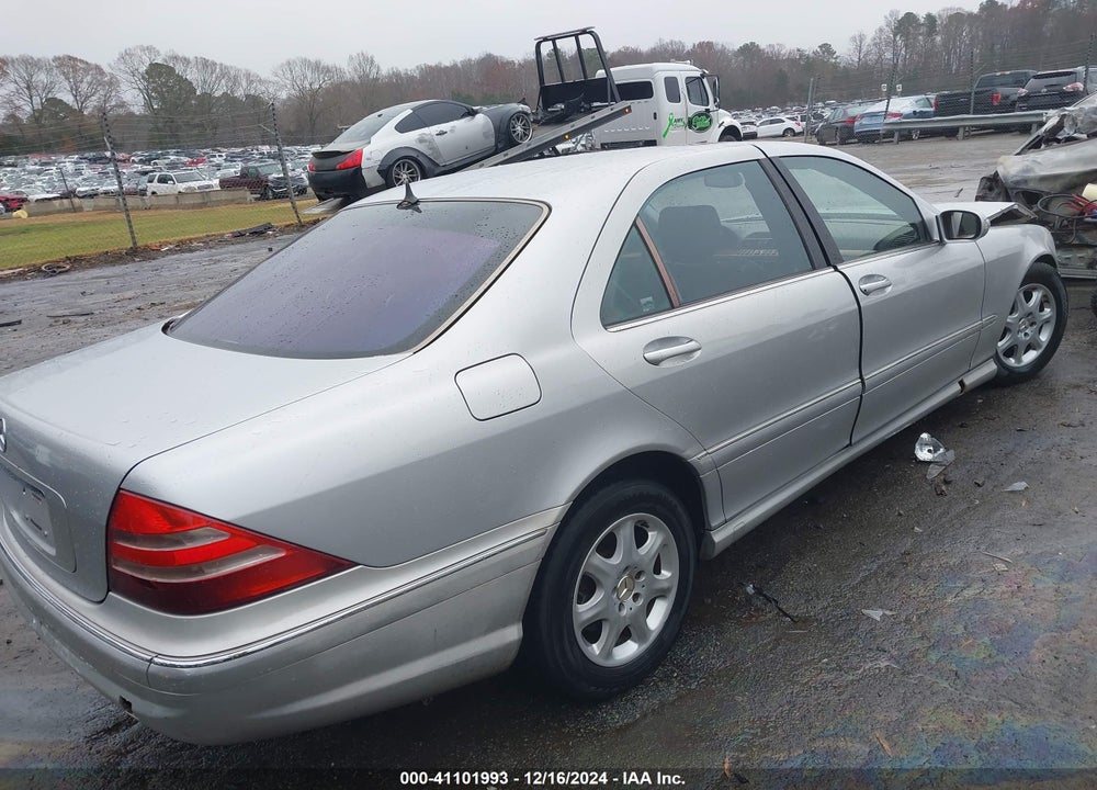 2002 MERCEDES-BENZ S 430 VIN: WDBNG70J72A286718