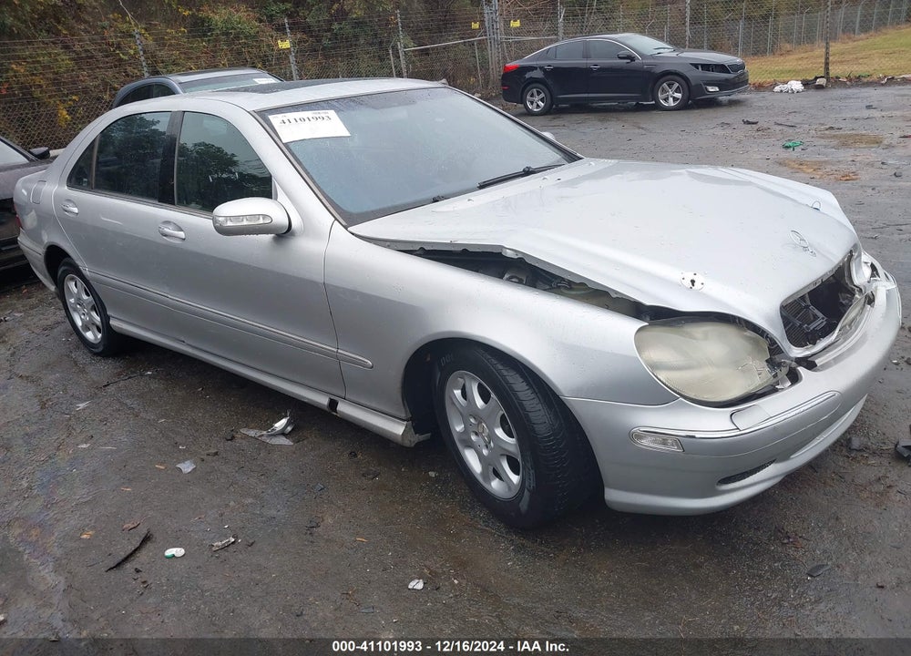2002 MERCEDES-BENZ S 430 VIN: WDBNG70J72A286718