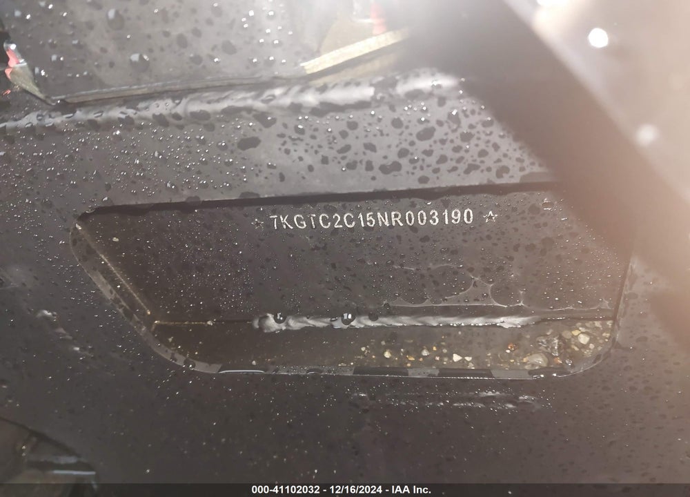 2022 VANDERHALL CARMEL VIN: 7KGTC2C15NR003190