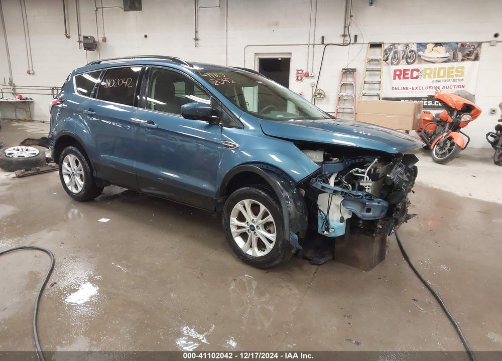 2018 FORD ESCAPE SE VIN: 1FMCU9GD7JUB92277