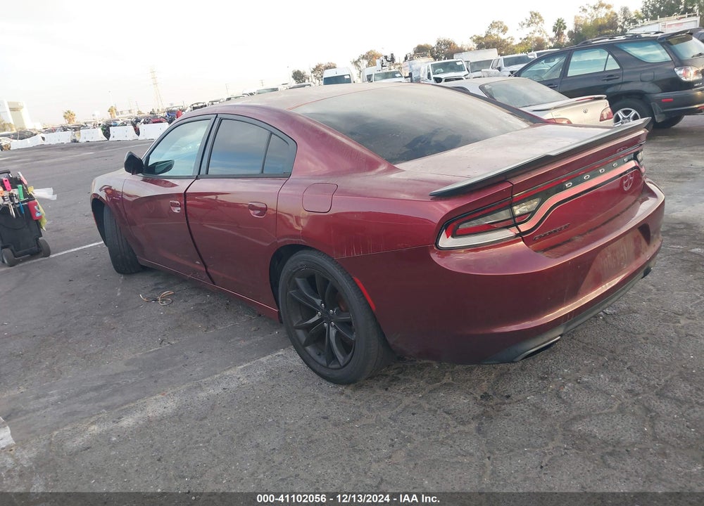2017 DODGE CHARGER SE RWD VIN: 2C3CDXBG3HH642857