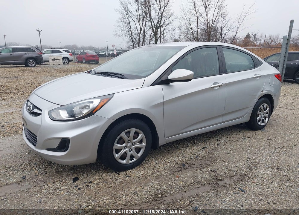 2013 HYUNDAI ACCENT GLS VIN: KMHCT4AE0DU298100