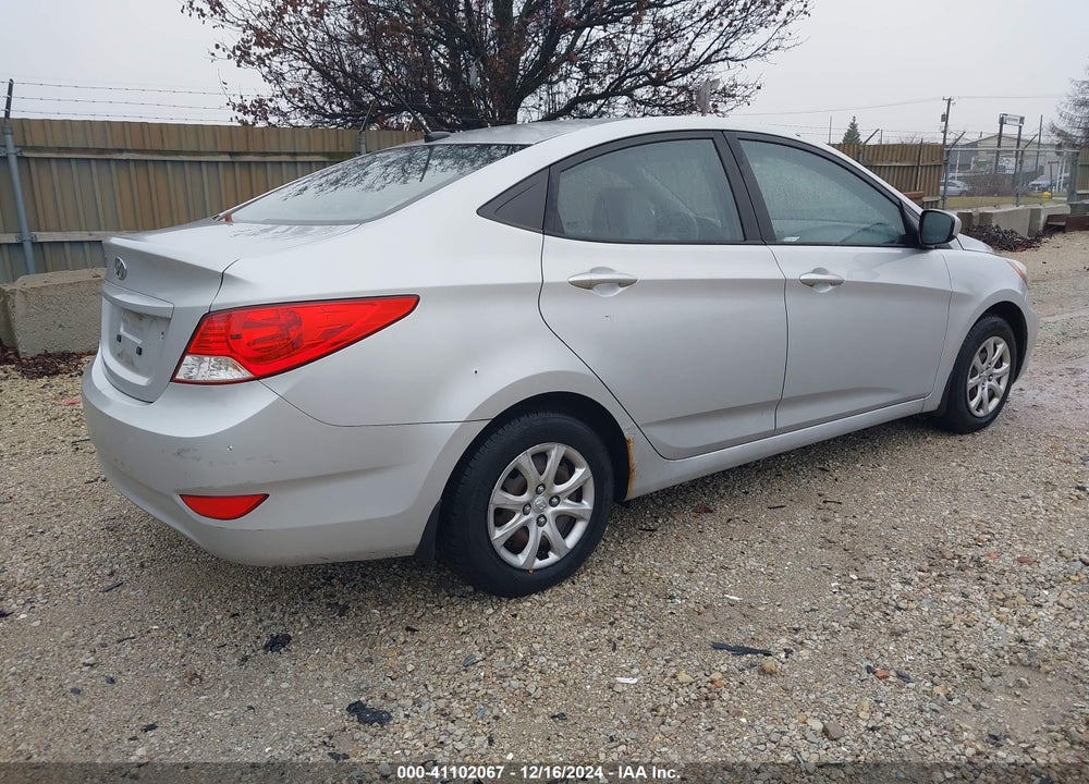 2013 HYUNDAI ACCENT GLS VIN: KMHCT4AE0DU298100
