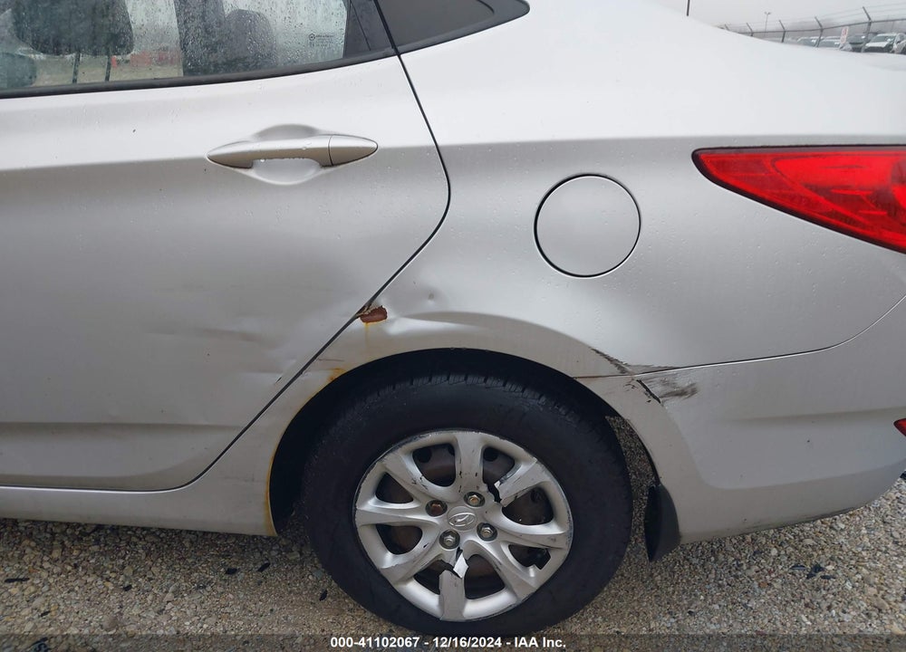 2013 HYUNDAI ACCENT GLS VIN: KMHCT4AE0DU298100
