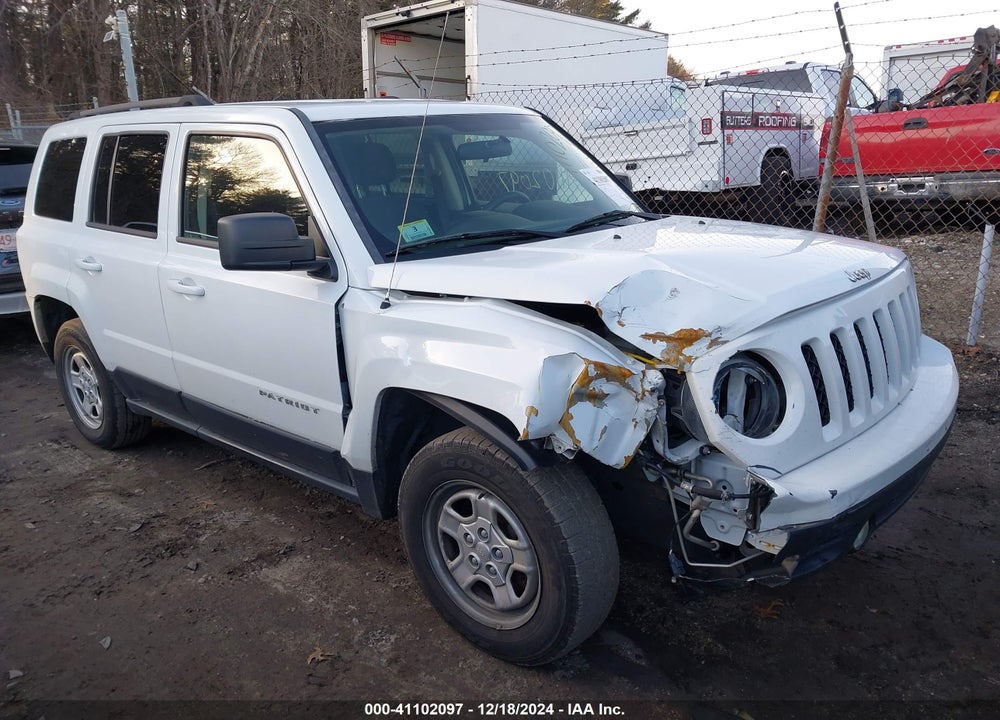 2015 JEEP PATRIOT SPORT VIN: 1C4NJRBB5FD257050
