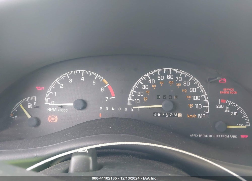 1999 PONTIAC GRAND PRIX GT VIN: 1G2WP12K0XF247041