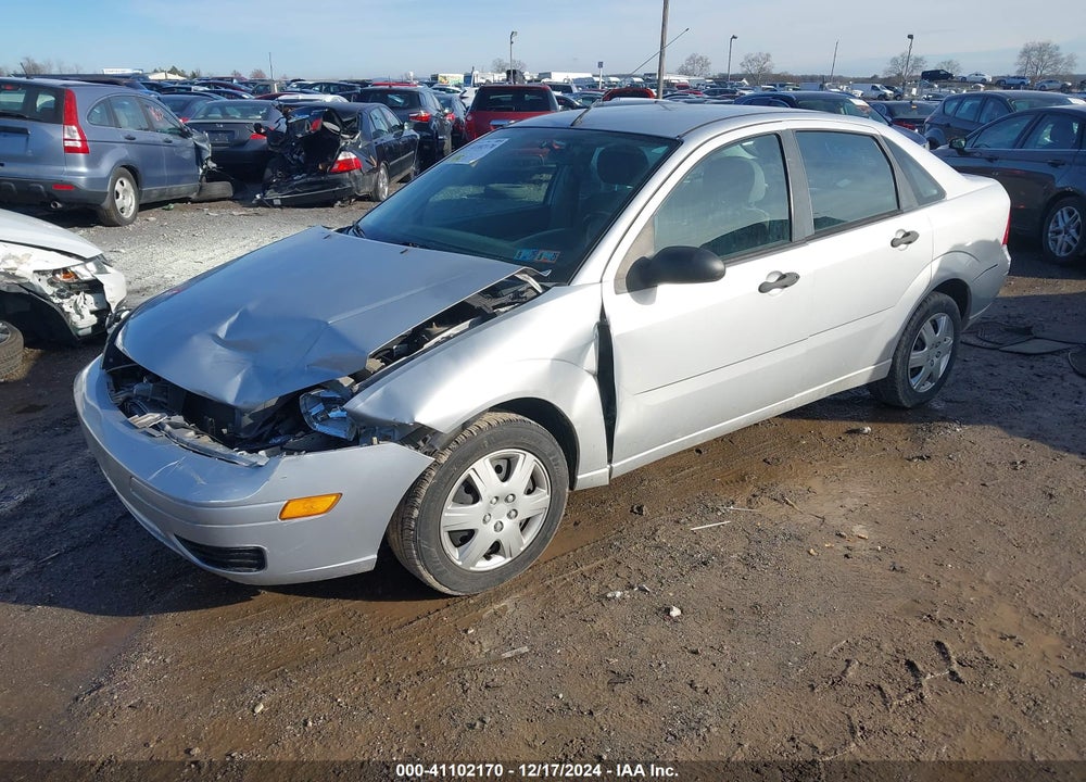 2006 FORD FOCUS ZX4 VIN: 1FAHP34N06W196605