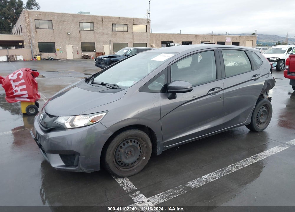2017 HONDA FIT LX VIN: JHMGK5H51HS008225